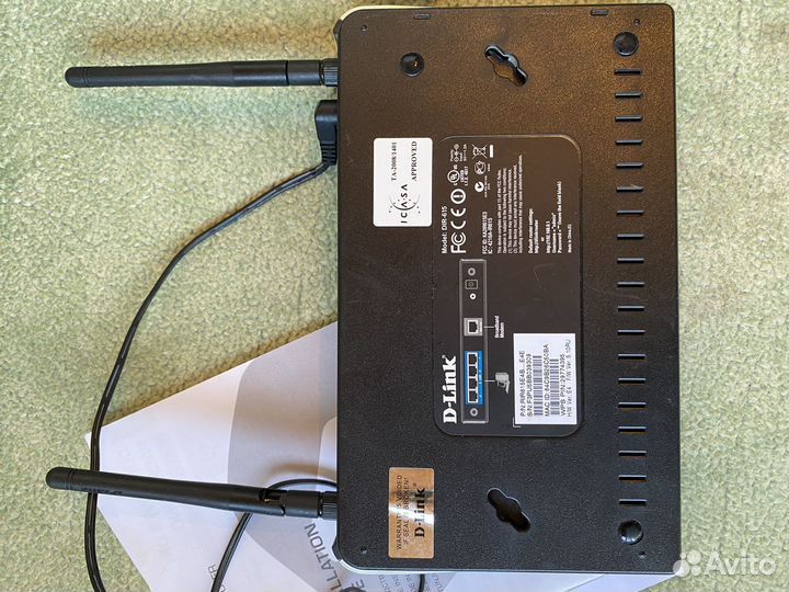 Wifi роутер D link