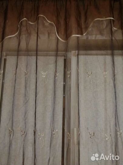 Штора тюль органза