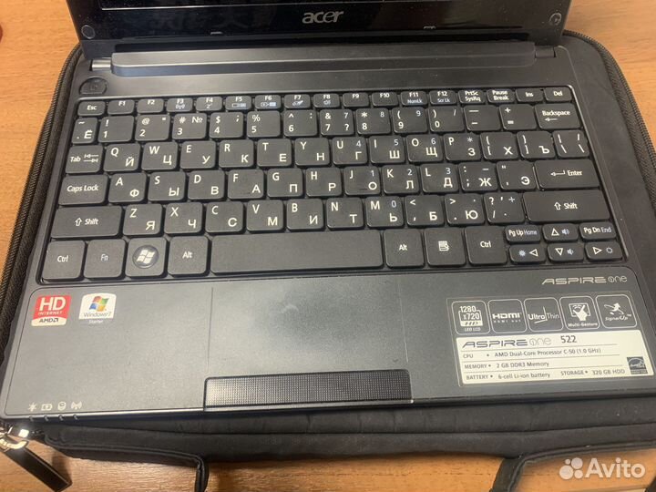 Нетбук Acer Aspire one