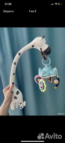 Мобиль на кроватку с проектором