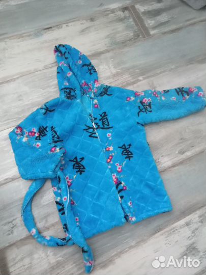 Халат для девочки на 3 года