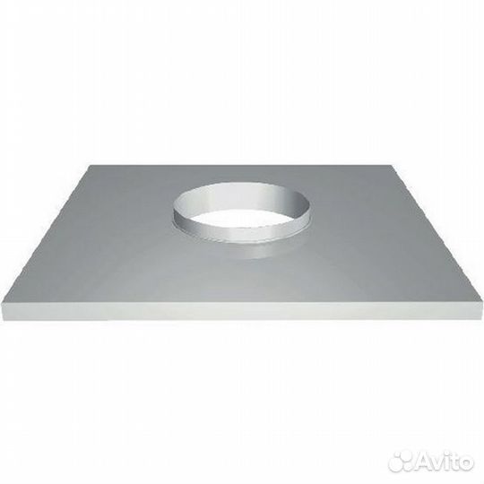 Фланец вулкан d115х215 с изоляцией 720х720 Z50R