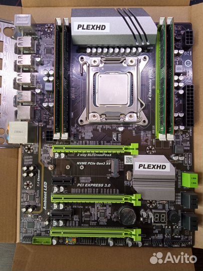 Комплект для пк xeon 2689, 32gb