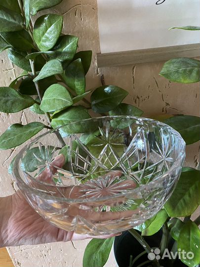 Фруктовница ваза хрусталь
