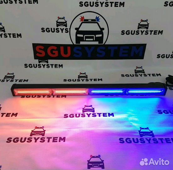 Стробоскоп балка 60см на крышу авто