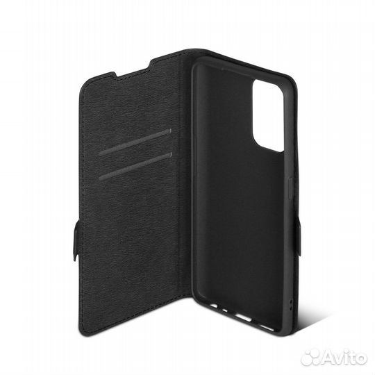 Чехол с флипом для Oppo A74 (4G) DF oFlip-18 (blac