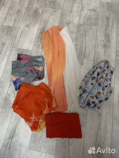 Шарфы платки палантины