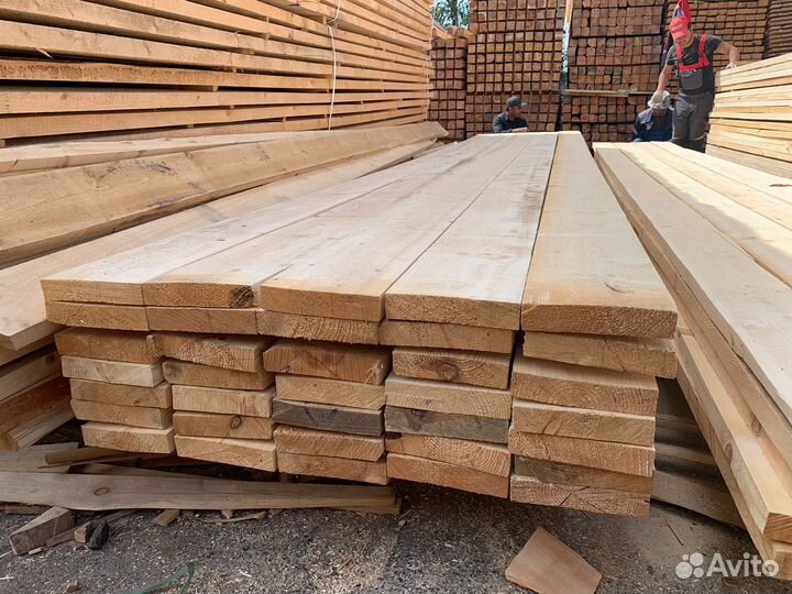 Доска обрезная хвоя 40x150x6000