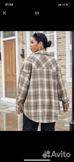 Рубашка женская oversize до 52 размера