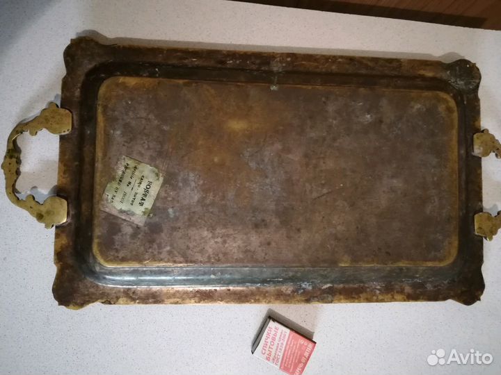 Канделябр поднос подстаканник антиквариат, мармит