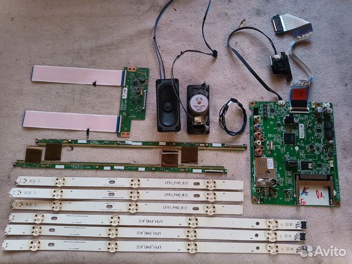 LG запчасти телевизора