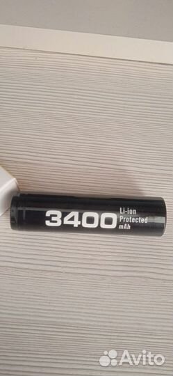 Аккумуляторы Soshine 18650 Li-ion 3400 mAh