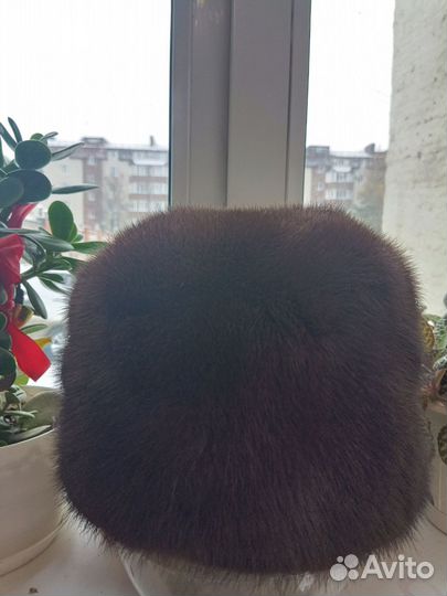 Шапка норковая женская