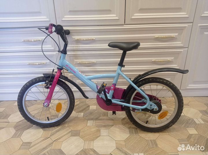 Детский велосипед бу btwin 16