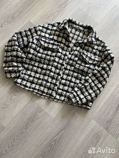 Теплая рубашка женская