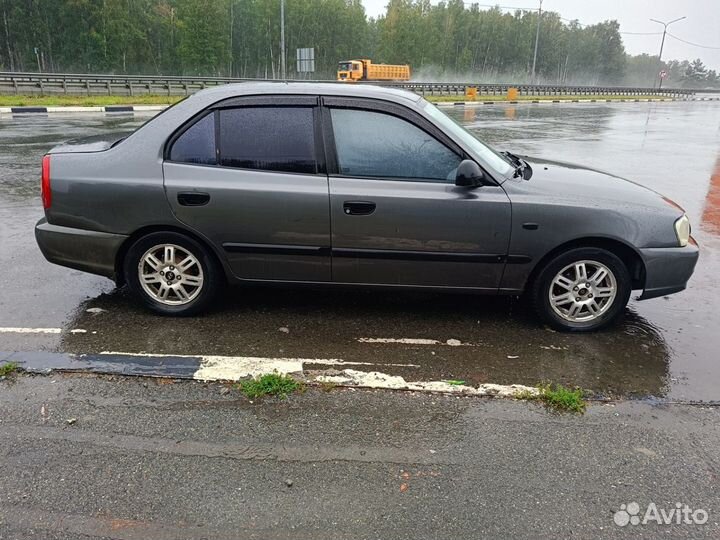 Hyundai Accent 1.5 МТ, 2005, 268 000 км