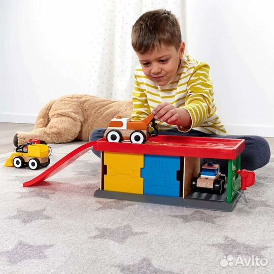 Лиллабу гараж железная дорога IKEA мост