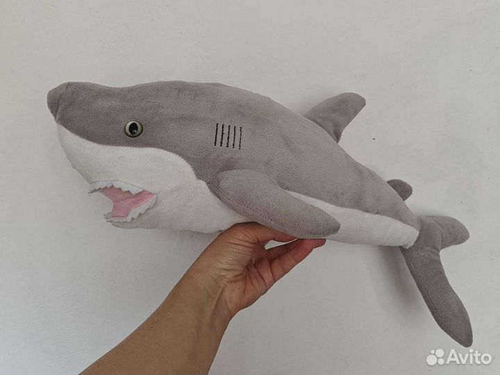 Акула мягкая игрушка икеа