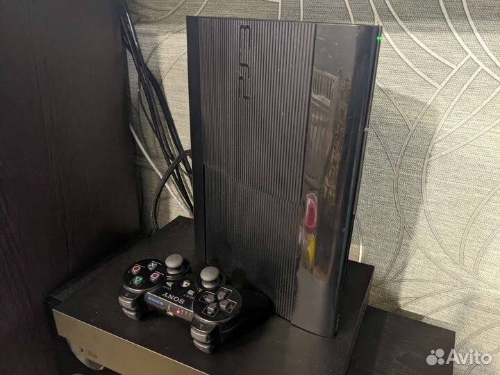 Sony ps 3 super slim (100 игр)