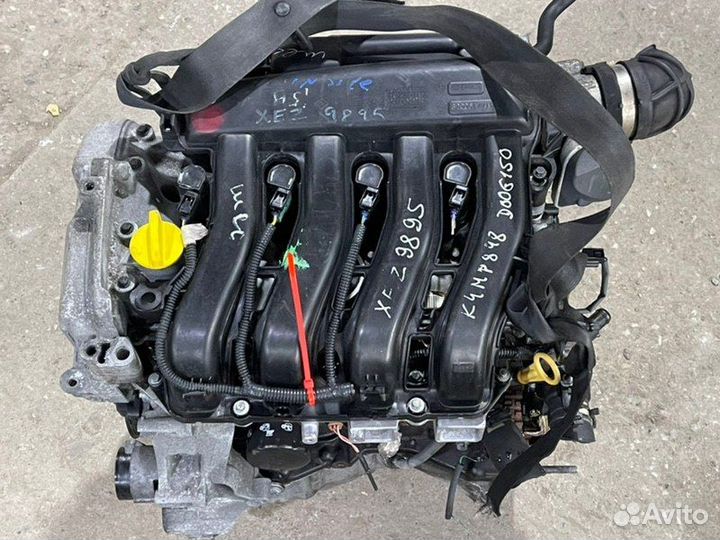 Двигатель Renault Megane 1.6 16V K4M848