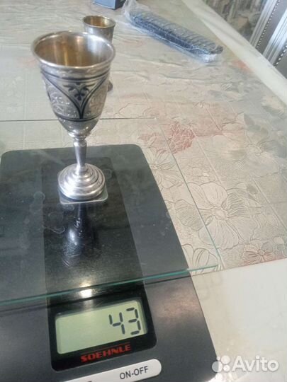 Рюмка серебро
