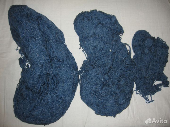 Пряжа СССР п/шерстяная крученая для ручн вязания