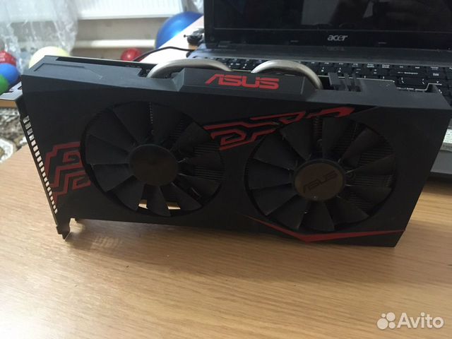 Видеокарта Asus RX 570 4gb Samsung