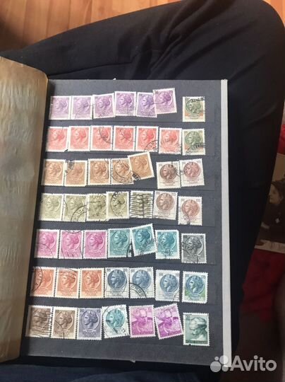 Почтовые марки Италии, Германии