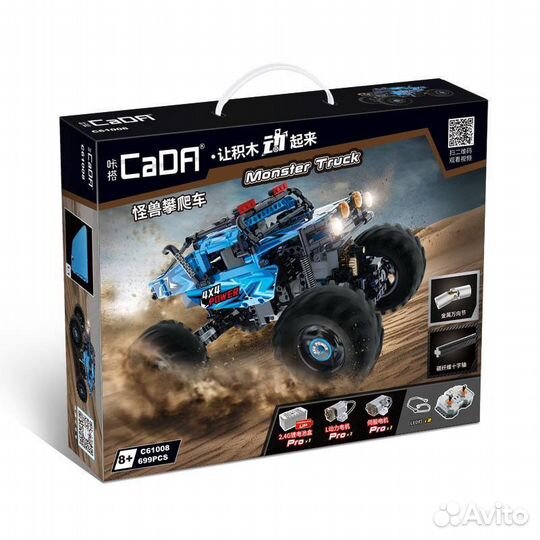 Конструктор Cada C61008W Monster Truck