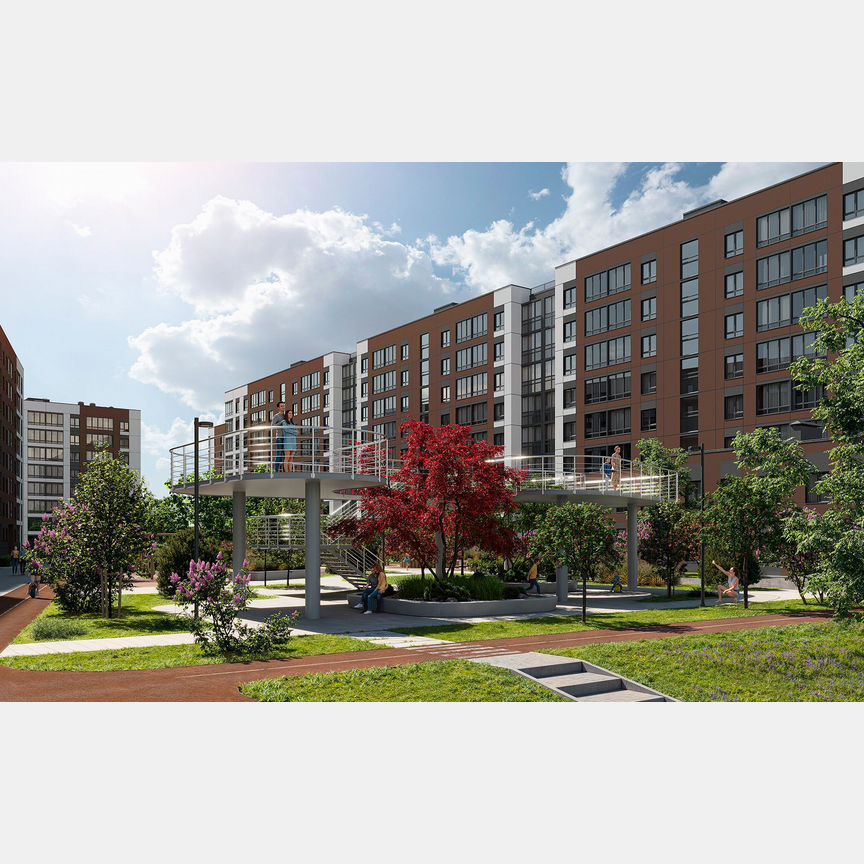 2-к. квартира, 55,3 м², 8/8 эт.