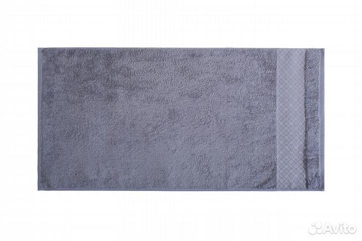 Полотенце махровое 50*90 Симпатия серое