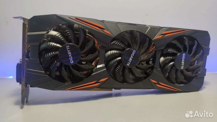 Видеокарта GTX 1070 TI gigabyte