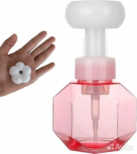 Мыло пенный цветок/ образует цветок из пены