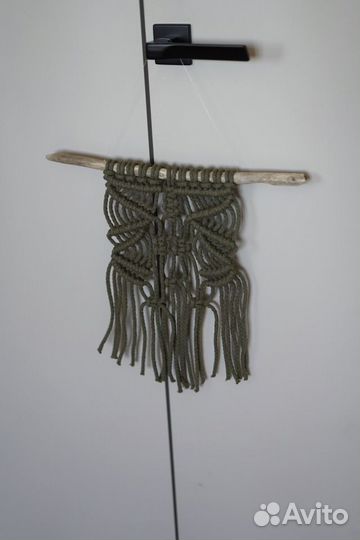 Небольшое настенное макраме, новое