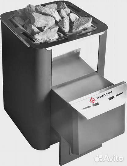 Печь Для Бани Термофор Колибри 9 М антрацит