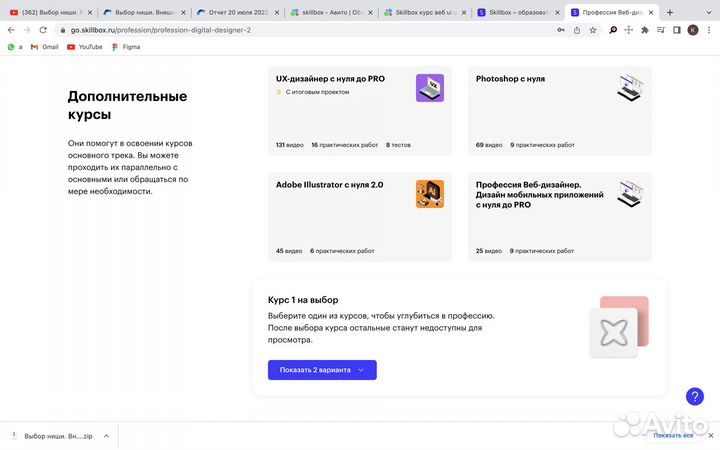 Обучение курсы Skillbox Профессия Веб-дизайнер