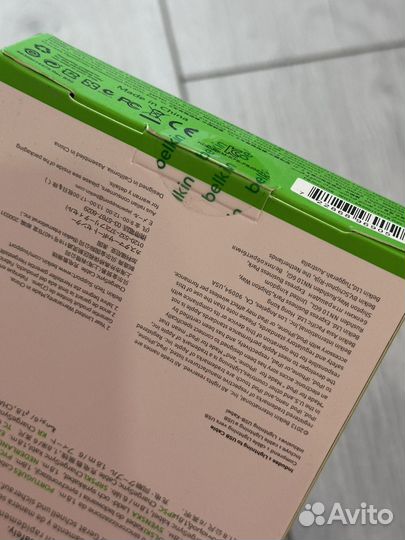 Наушники; Кабель для айфона Belkin