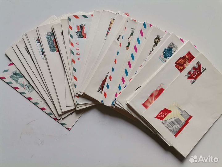 Карточки и конверты с оригинальной маркой