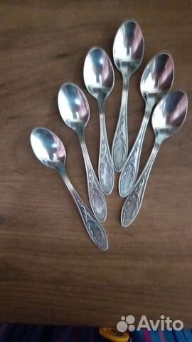 Кофейные ложки мельхиор