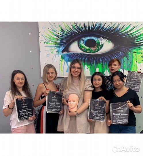 Курсы по наращиванию ресниц с трудоустройсвом