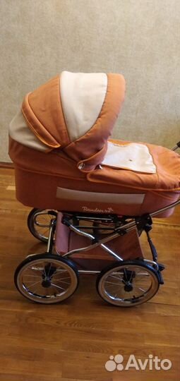 Коляска Reindeer 2 в 1 оранжевая