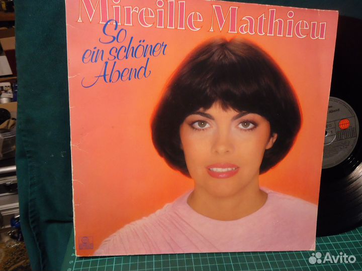 Mireille Mathieu So Ein Schöner Abend старый винил