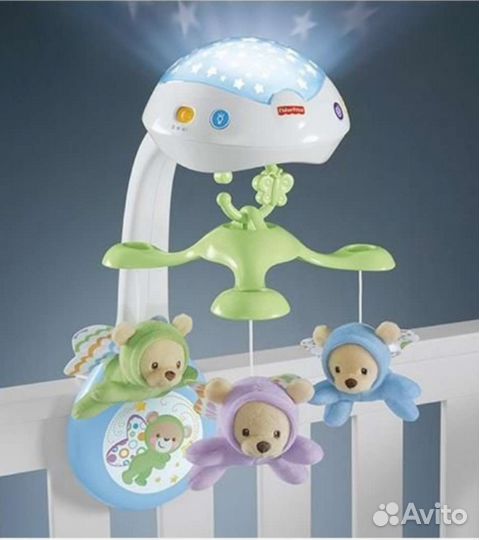 Мобиль на кроватку fisher price