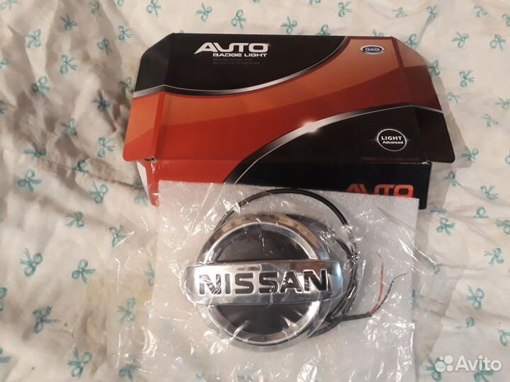 LED подсветка nissan - красная