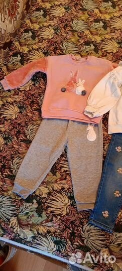 Вещи на девочку пакетом 86 92