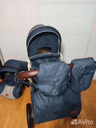 Коляска 3 в 1 luxmom 518 модель