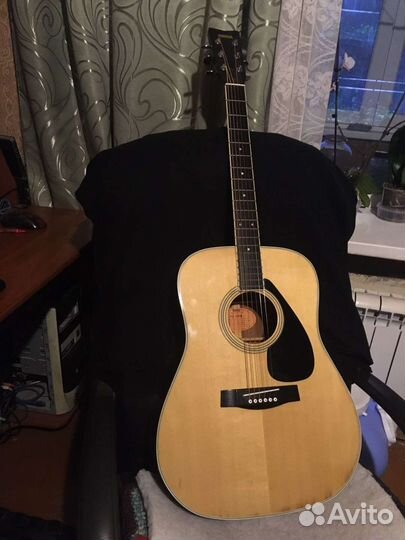 Акустическая гитара yamaha fg201b (Япония)