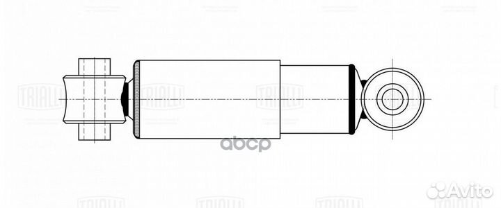 Амортизатор для прицепов AH 80609 Trialli