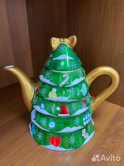 Заварочный чайник Елка новый