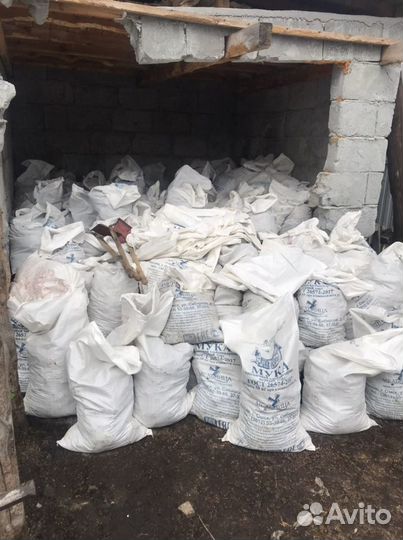 Навоз конский в мешках